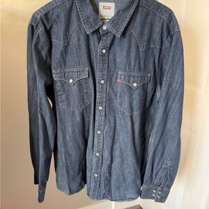 Levi's Denim Button-Up Shirt